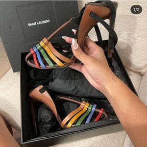 YSL heel / Saint Laurent